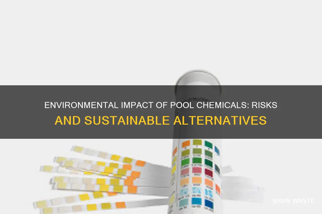 how do pool chemicals affect the environment