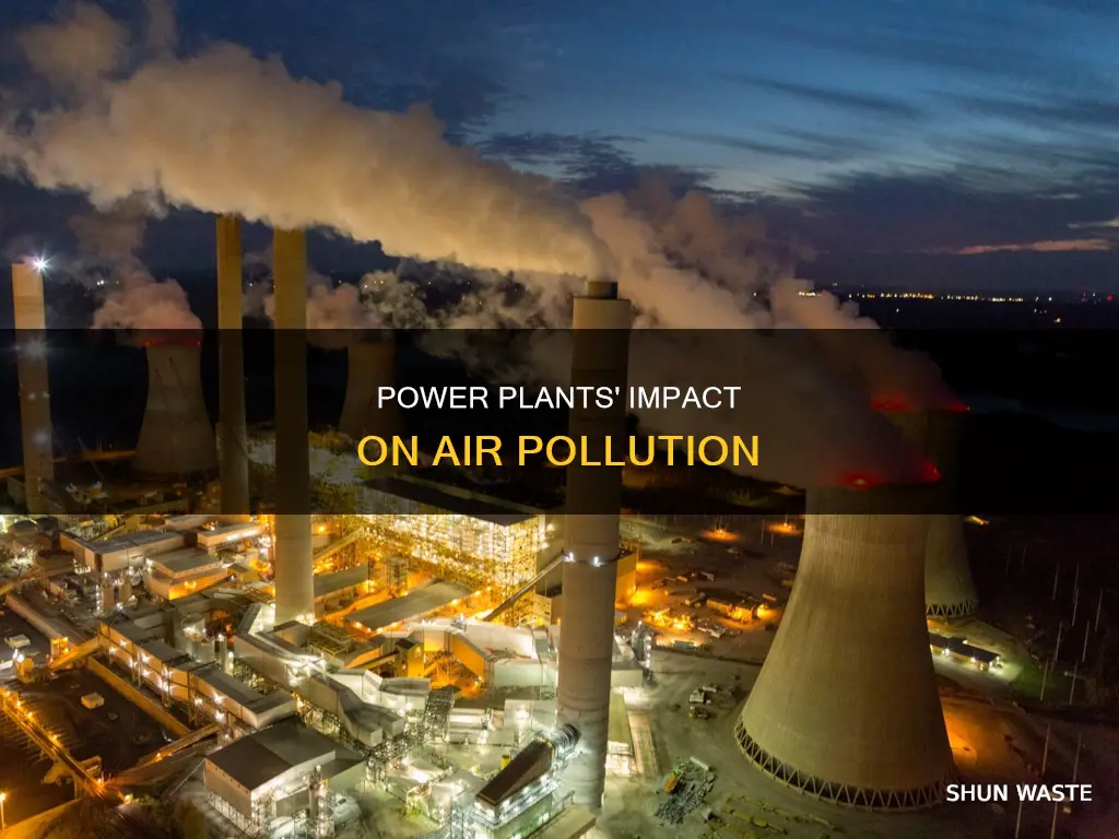 how do power plants affect air pollution