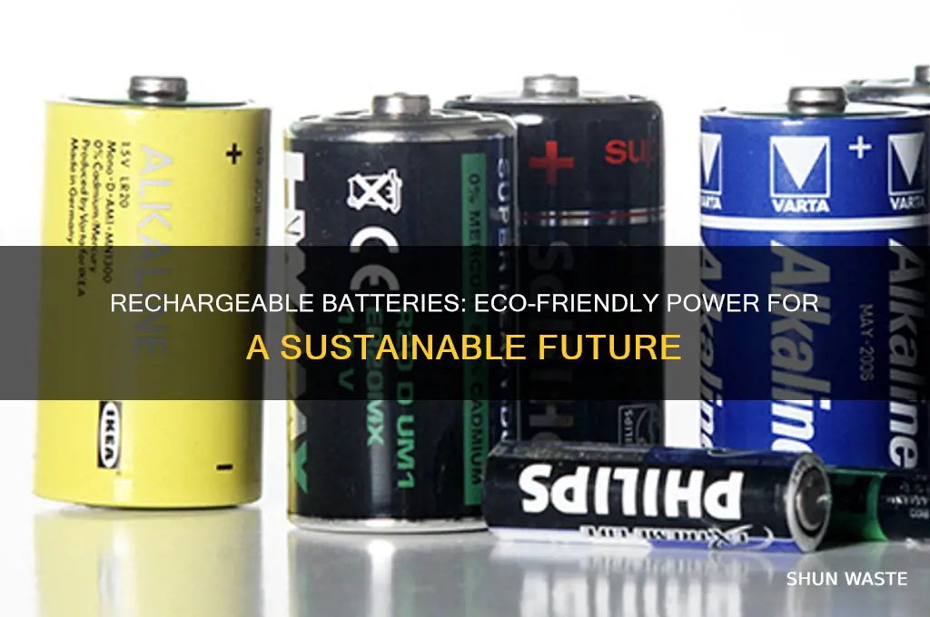 how do rechargeable batteries help the environment