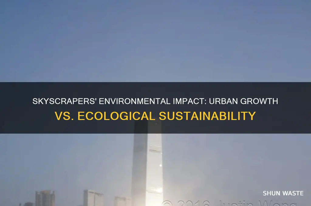 how do skyscrapers affect the environment