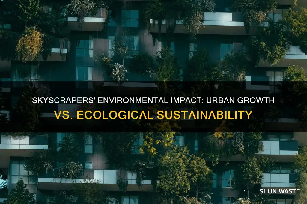 how do skyscrapers impact the environment
