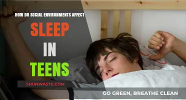 Social Surroundings and Teen Sleep: Unraveling the Impact of Peer Influence