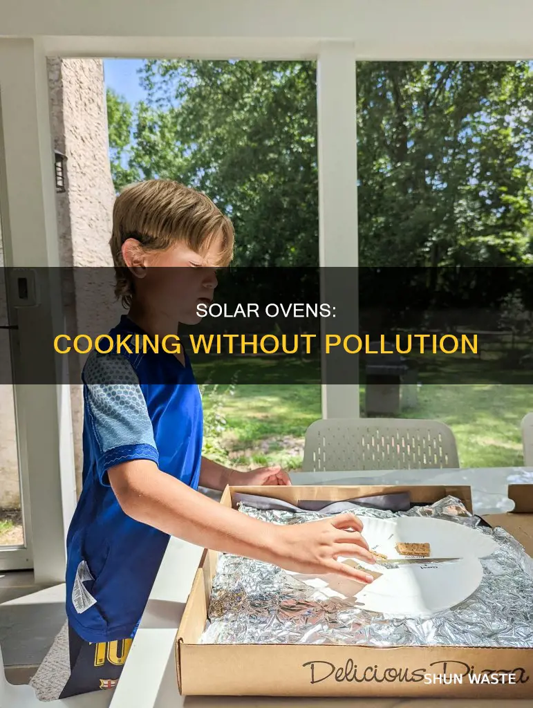 how do solar ovens help stop pollution