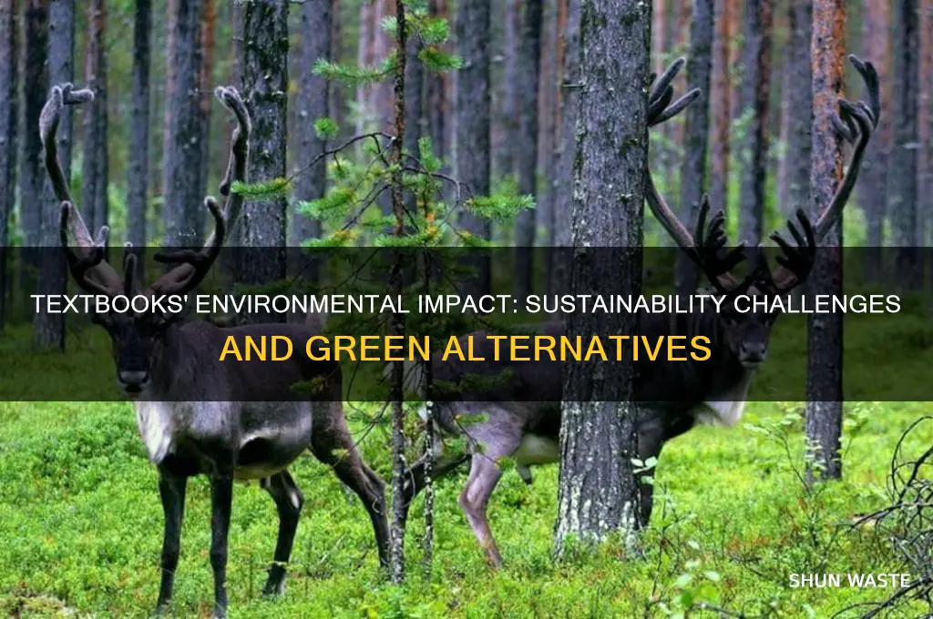 how do textbooks affect the environment