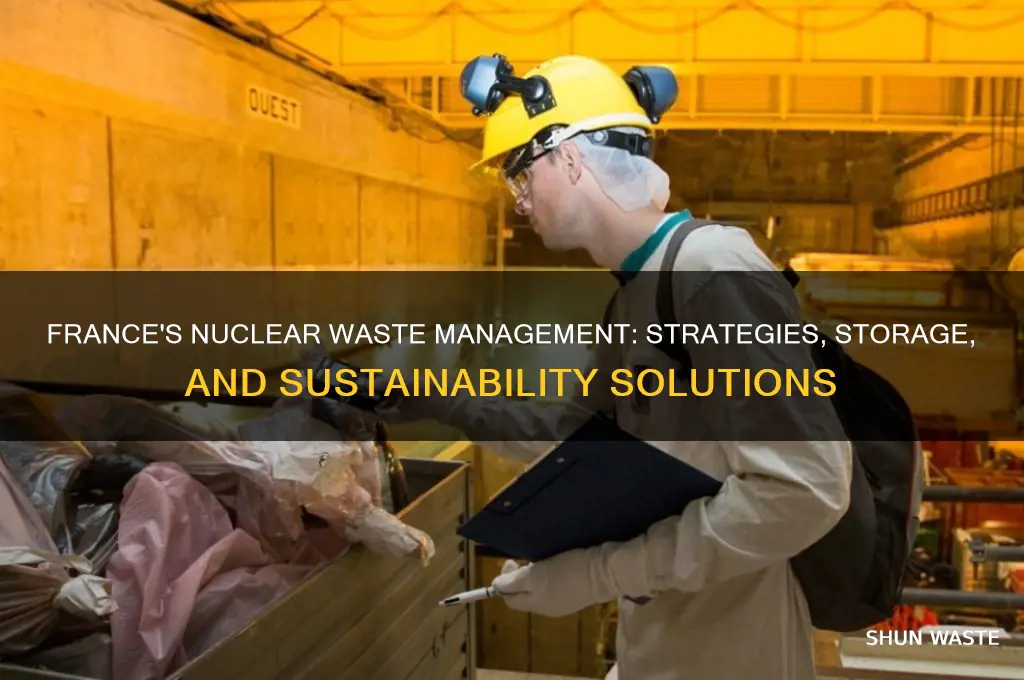 how do the french handle their nuclear waste