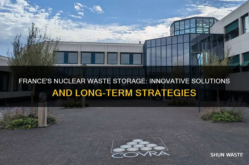 how do the french store nuc waste
