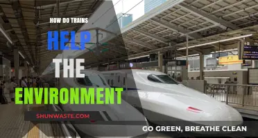 Trains: Eco-Friendly Transportation Reducing Carbon Footprint and Promoting Sustainability