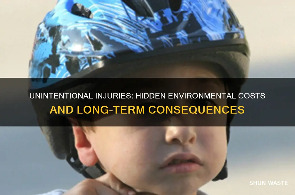 how do unintentional injuries impact our environment