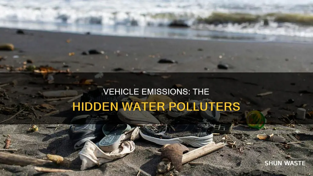 how do vehicle emissions cause water pollution