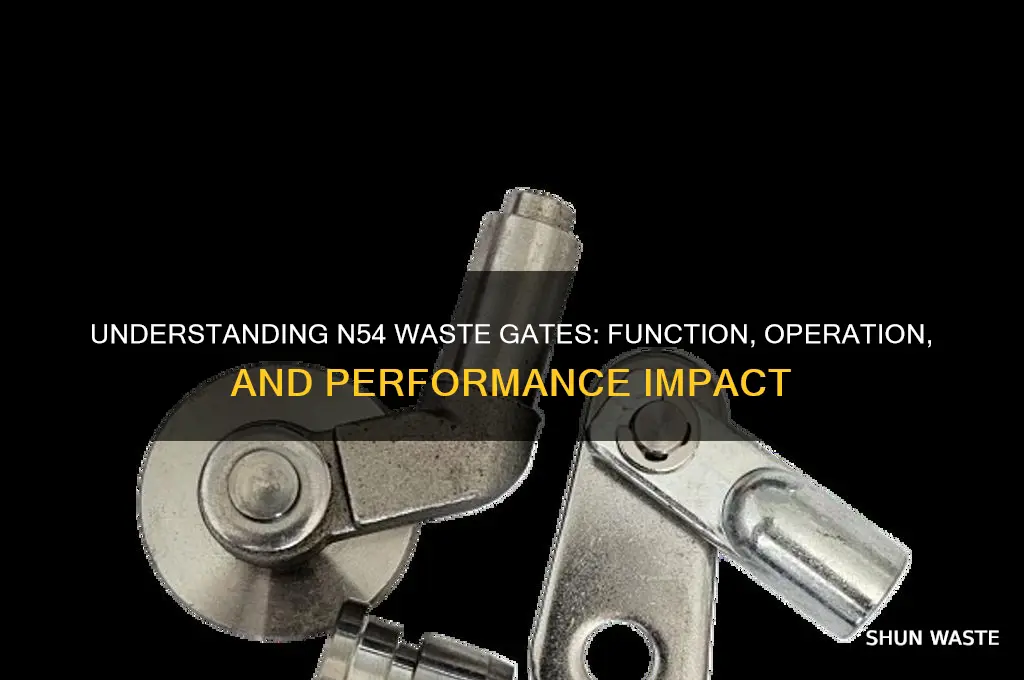 how do waste gates work on n54 engine