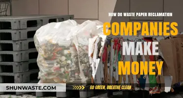 Profiting from Paper: How Waste Reclamation Companies Earn Revenue