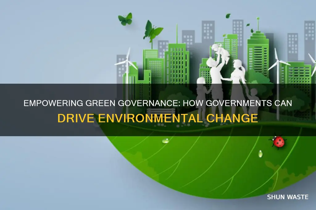 how do we help the environment through the government