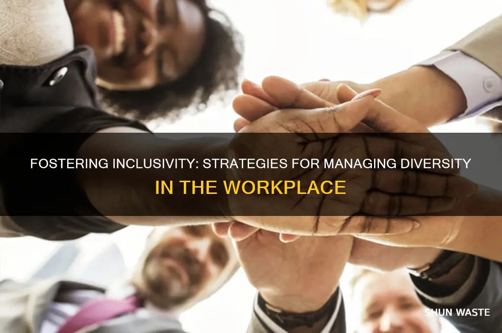 how do we manage diversity in a working environment