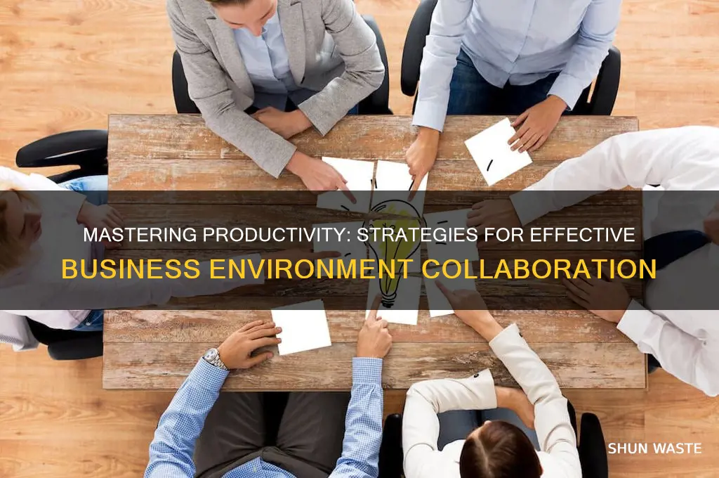 how do we work effectively in a business environment