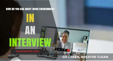 Mastering the Art of Asking About Work Environment in Interviews