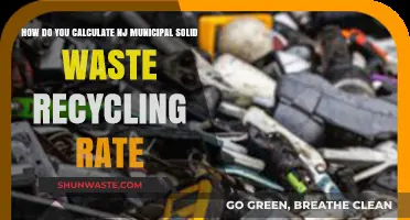 Calculating NJ Municipal Solid Waste Recycling Rate: A Step-by-Step Guide