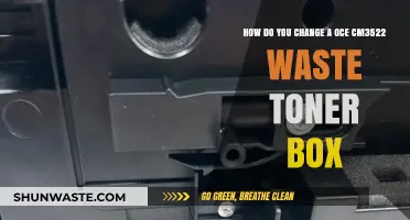 Step-by-Step Guide to Replacing the Oce CM3522 Waste Toner Box