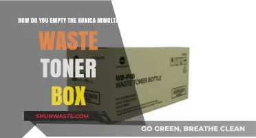 Efficiently Emptying Your Konica Minolta Waste Toner Box: A Step-by-Step Guide