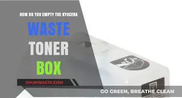 Efficiently Emptying Your Kyocera Waste Toner Box: A Step-by-Step Guide