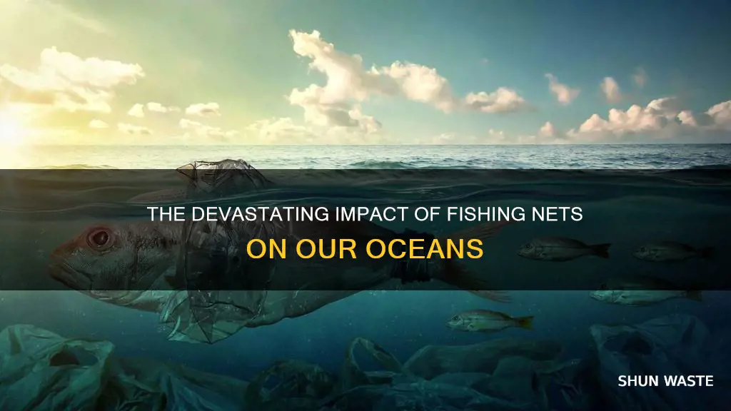how do you fishing nets polluting the ocean