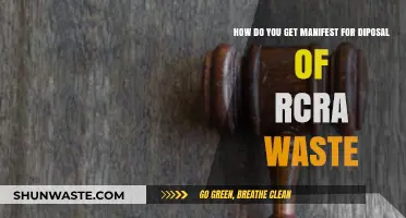 RCRA Waste Disposal: How to Obtain a Manifest for Compliance