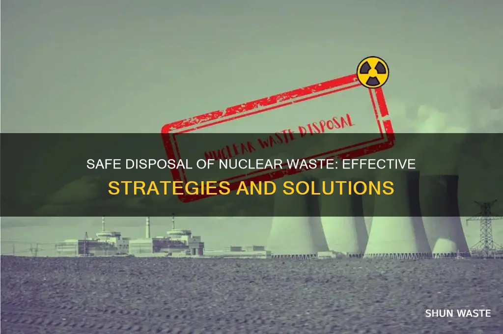 how do you get rid of nuclear waste