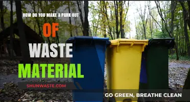 Transforming Trash into Treasures: Creating Eco-Friendly Parks from Waste Materials