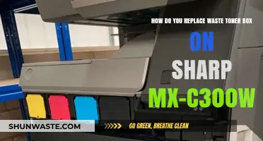 Easy Guide to Replacing the Waste Toner Box on Sharp MX-C300W
