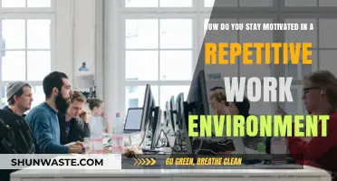 Staying Motivated in Monotony: Strategies for Repetitive Work Environments