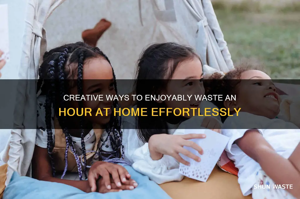 how do you waste a hour at home