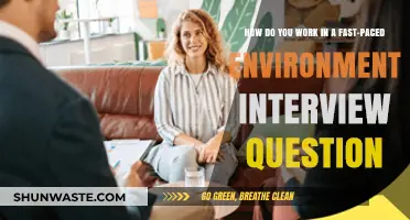 Mastering Fast-Paced Work: Ace Your Interview with Confidence and Strategy