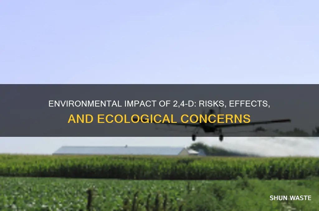 how does 2 4-d affect the environment