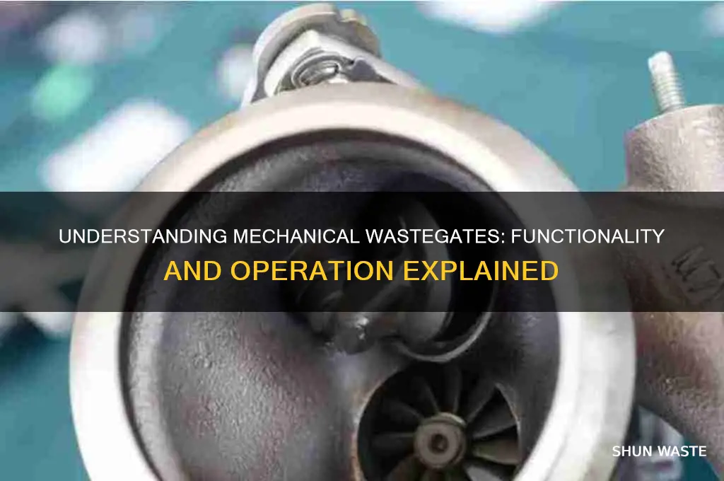 how does a mechanical waste wastegate work