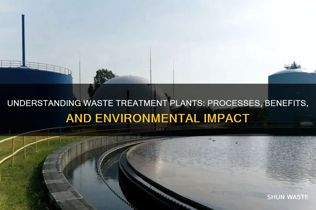 how does a waste treatment plant work