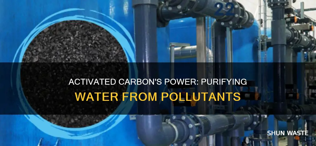 how does activated carbon help remove pollutants from water