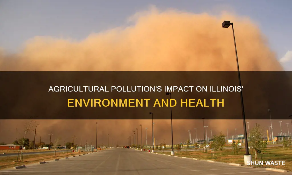 how does agricultural pollution affect illinois