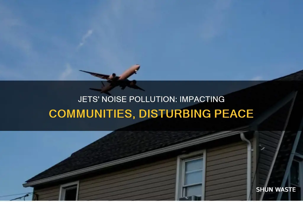 how does air force jets affect the community noise pollution