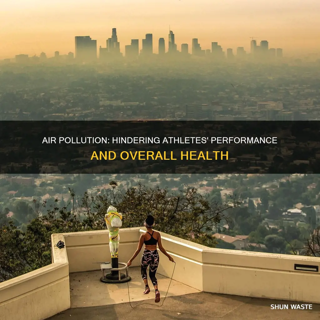 how does air pollution affect athletic performance