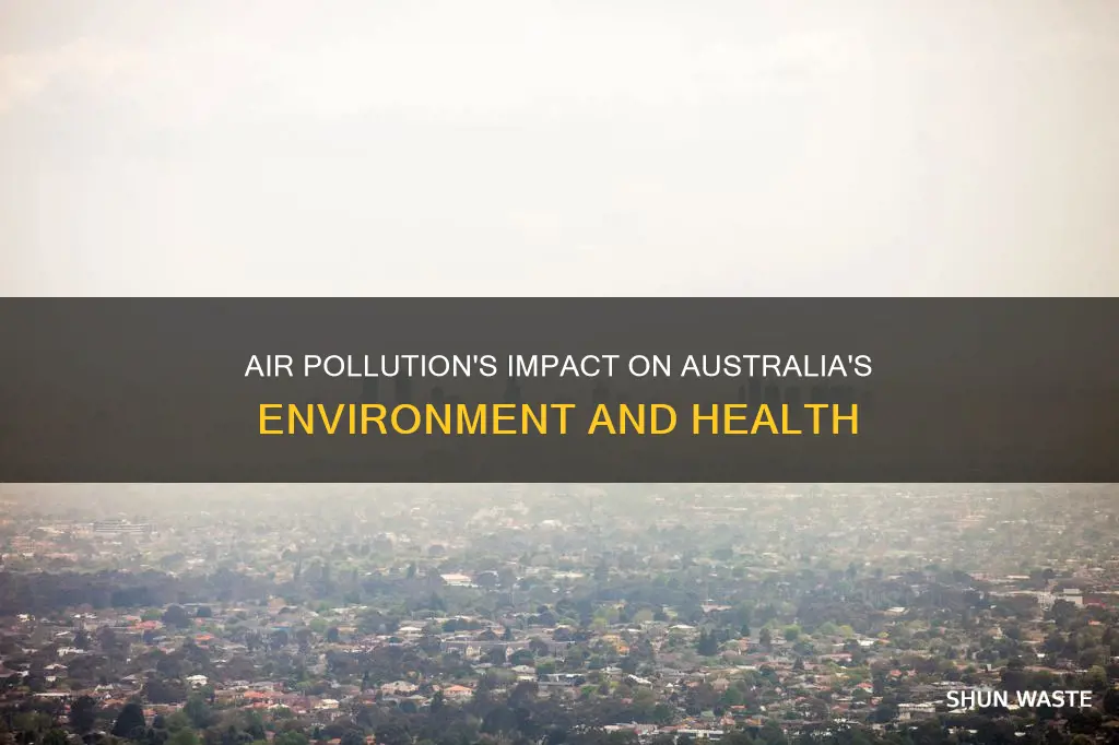 how does air pollution affect australia