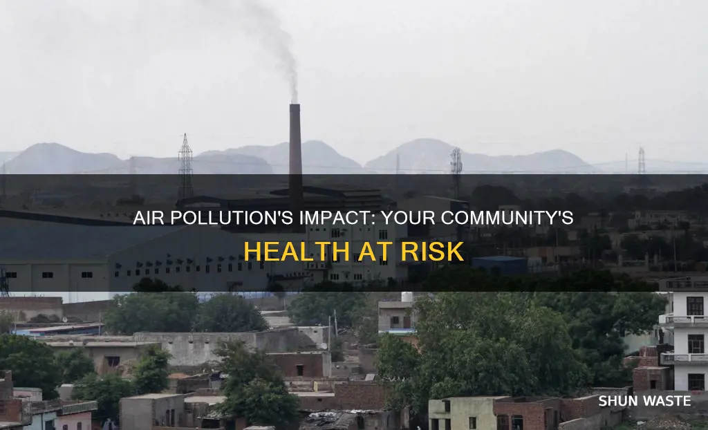 how does air pollution affect health in your community