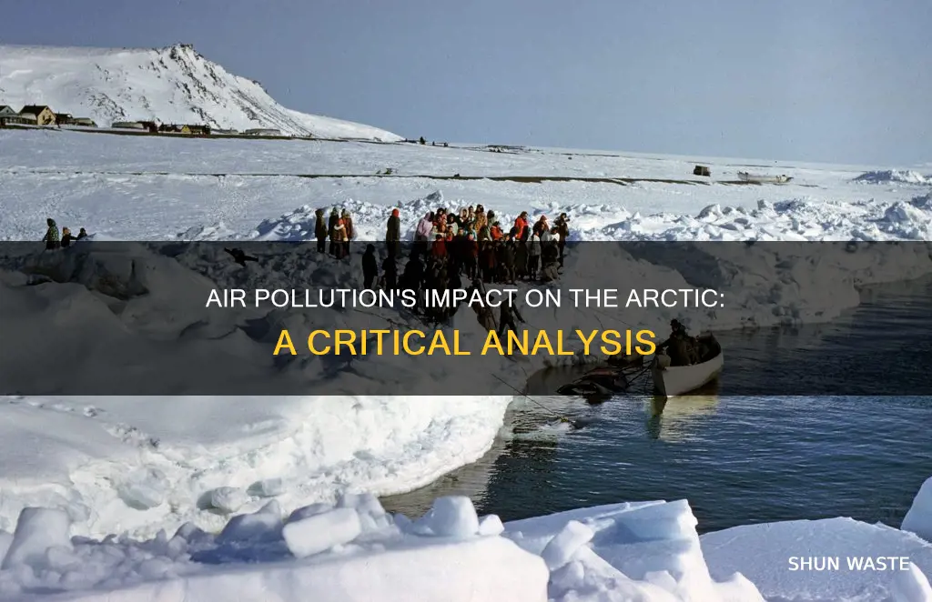 how does air pollution affect the arctic