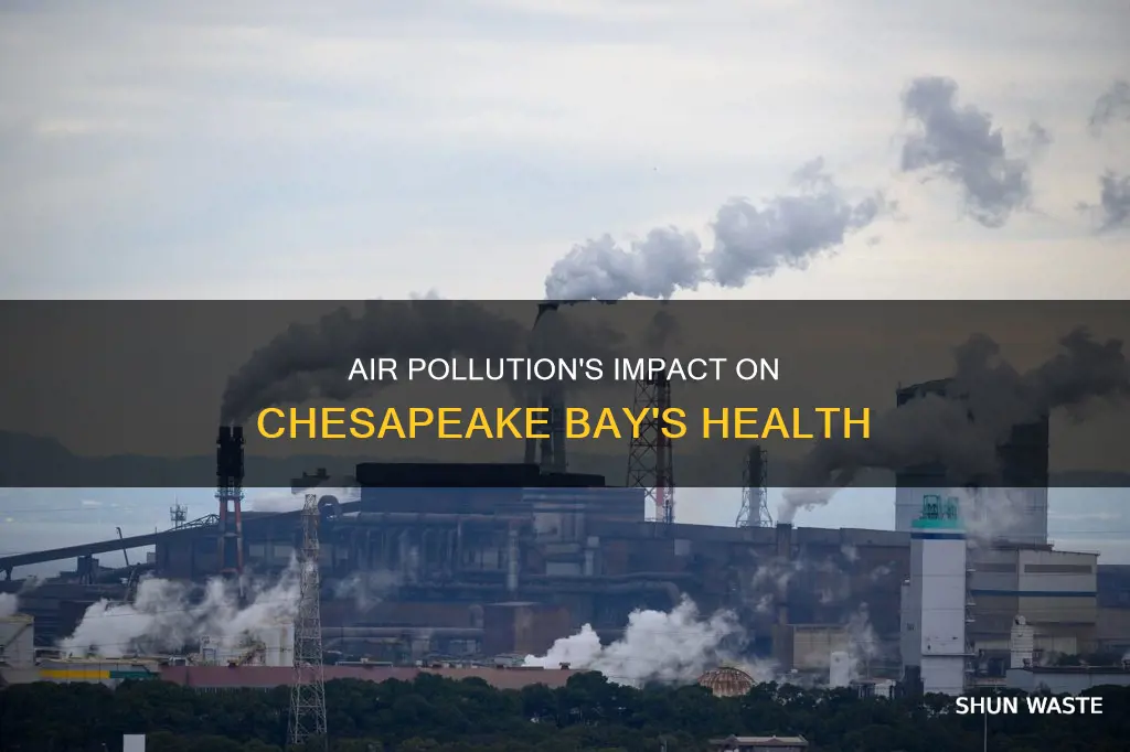 how does air pollution affect the chesapeake bay