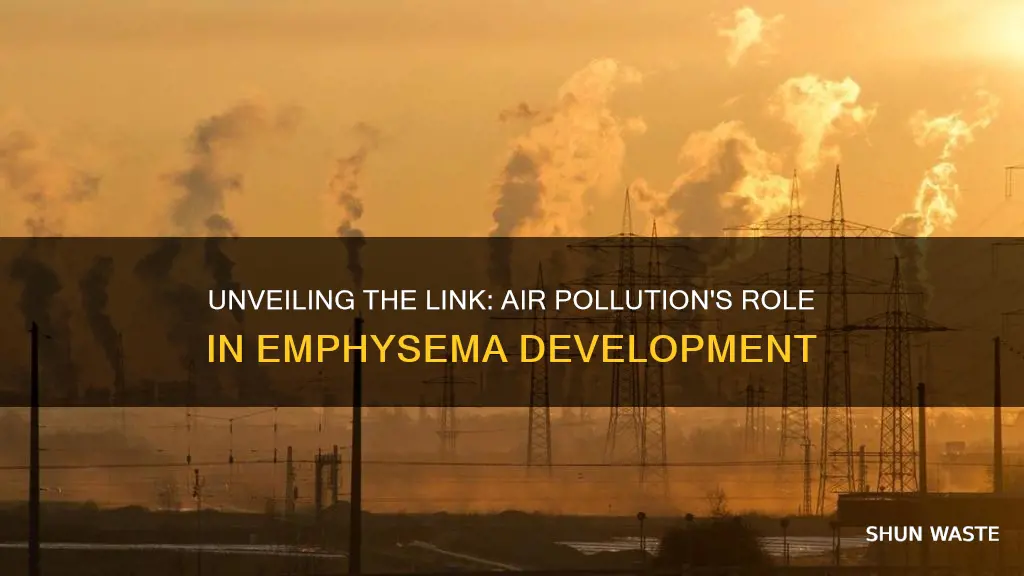 how does air pollution cause emphysema