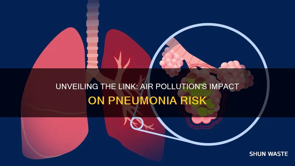 how does air pollution cause pneumonia