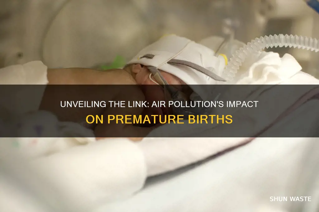 how does air pollution cause premature births