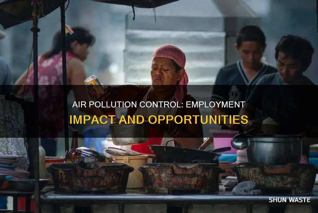 how does air pollution control affect employment