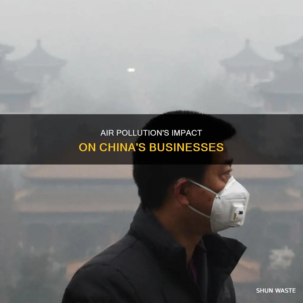 how does air pollution in china affect businesses