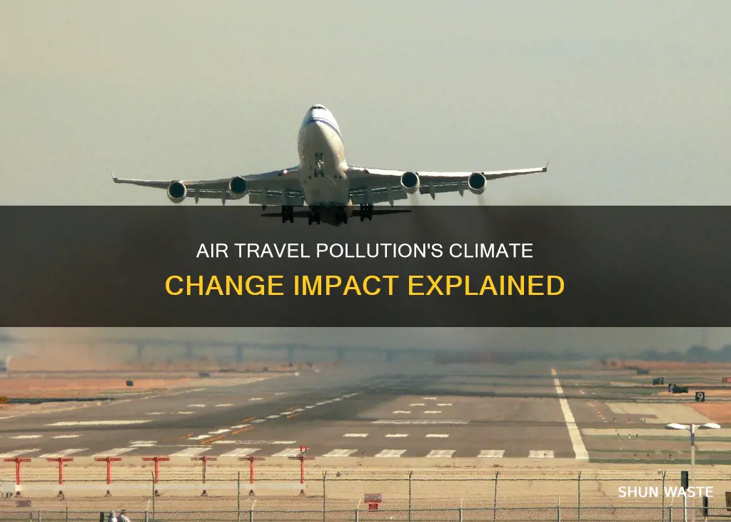 how does air travel pollution affect climate change