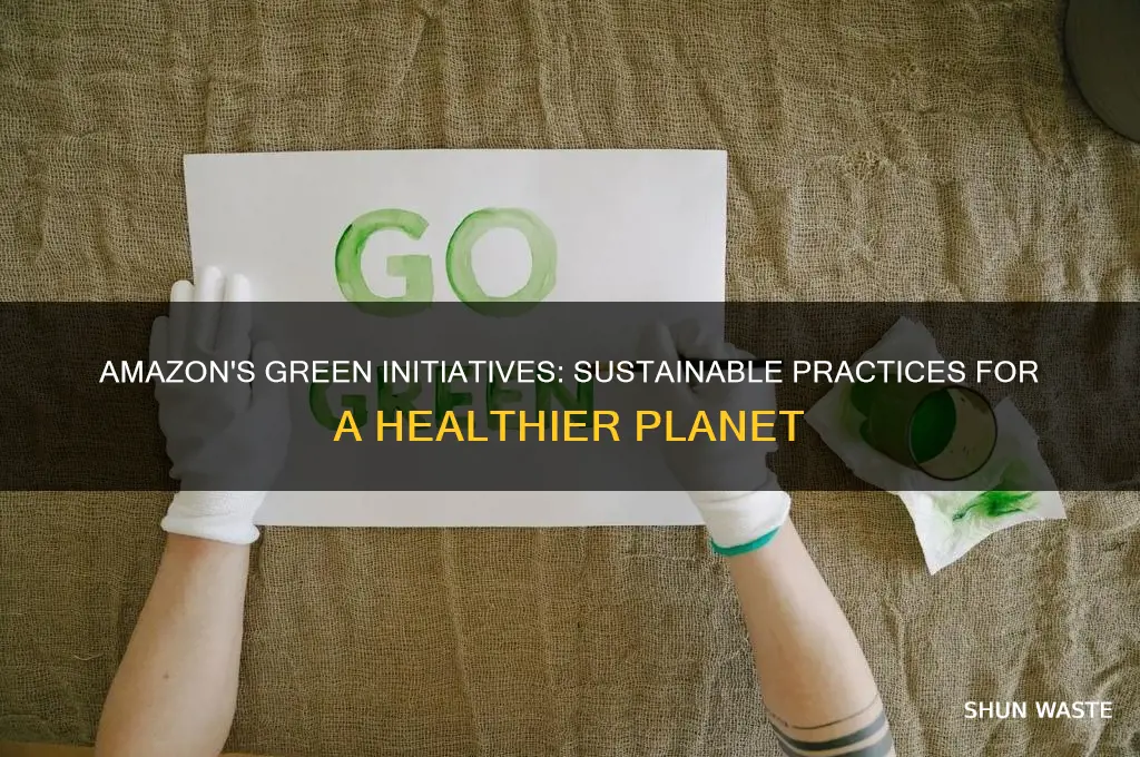 how does amazon help the environment