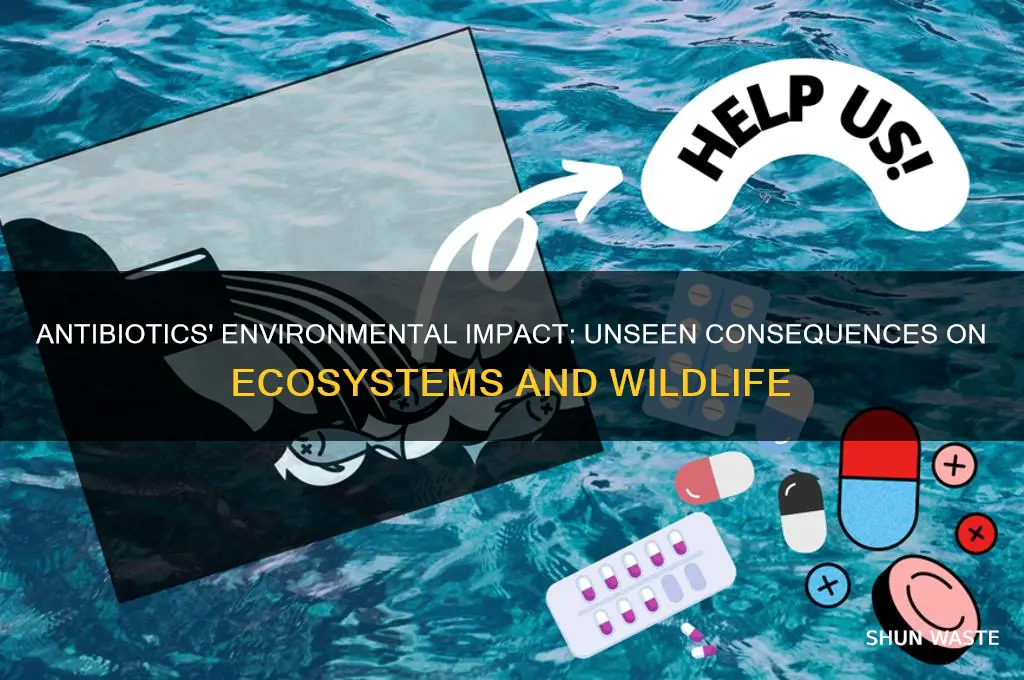 how does antibiotics affect the environment